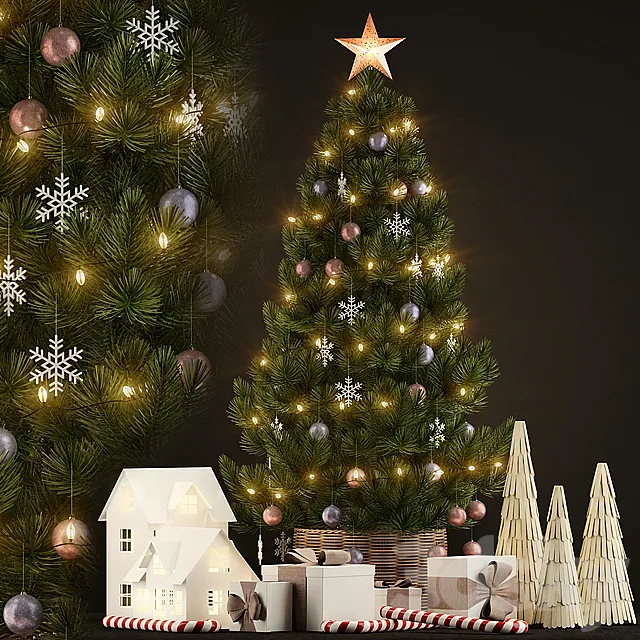 Plants collection 135 christmas tree 3DModel
