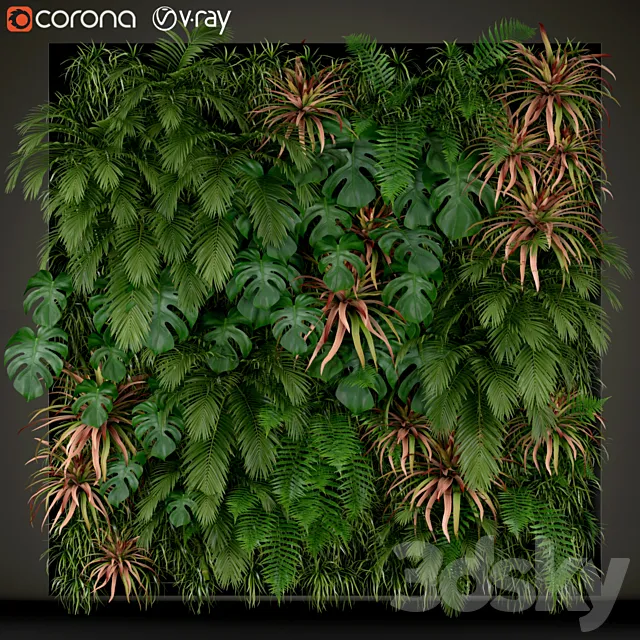 Plants collection 200 3DModel Plants collection 200 3DModel