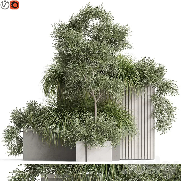 Plants collection 770 3D Model Free Download Plants collection 770 3D Model Free Download