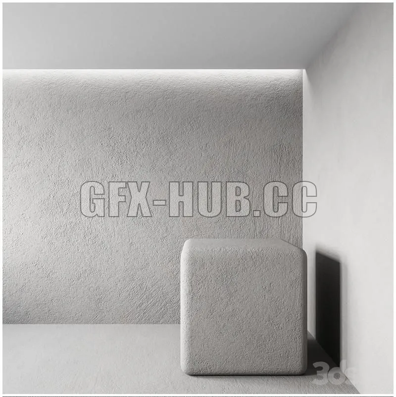 Plaster 3D Model