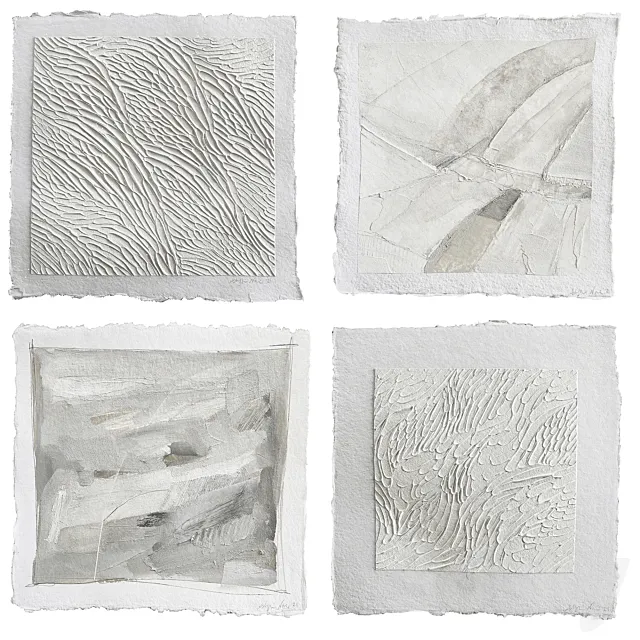 Plaster Painting 3 3DModel