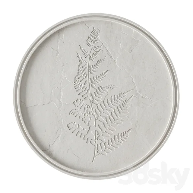 Plaster relief decoration 3 3D Model Plaster relief decoration 3 3D Model