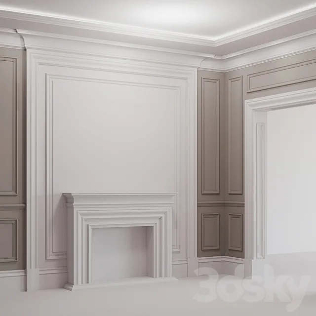 Plaster stucco 3DModel Plaster stucco 3DModel