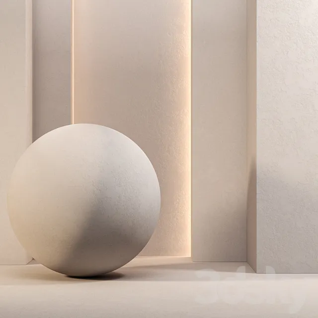 Plaster Wall Texture 4k – Seamless – Tileable 3D Model Plaster Wall Texture 4k – Seamless – Tileable 3D Model