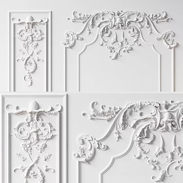 Plasters 3D Model Plasters 3D Model