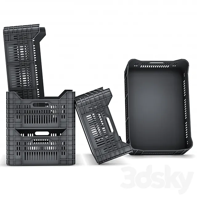 Plastic box 3D Model