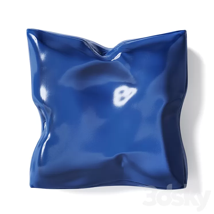 Plastic wall panel pillow 3D Model Free Download