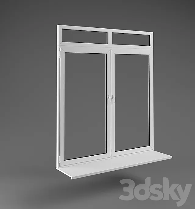 Plastic window 3DModel