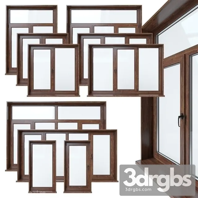 Plastic Windows 3D Model Download