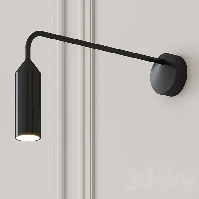 Platek FLAMINGO – Wall sconce 3D Model