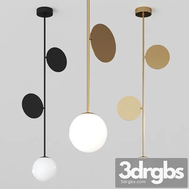 Plates Pendant By Atelier Areti 3D Model Download