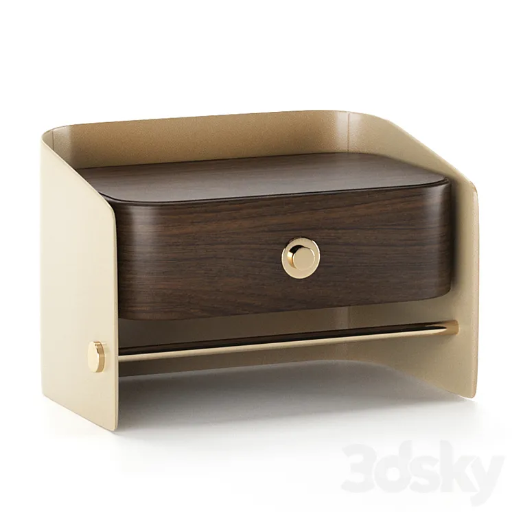 PLATTERS Nightstand 3D Model Free Download