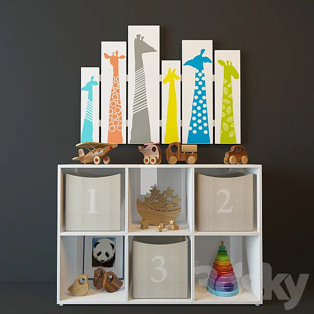 Play set 3D Model Play set 3D Model