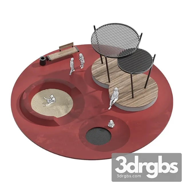Playground 1 3D Model Download Playground 1 3D Model Download