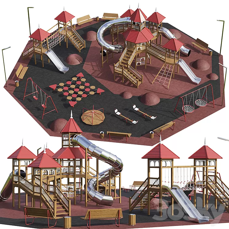 Playground 3D Model