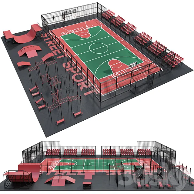 Playground 3D Model