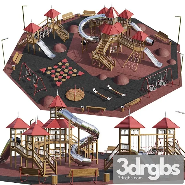 Playground 3D Model Download Playground 3D Model Download