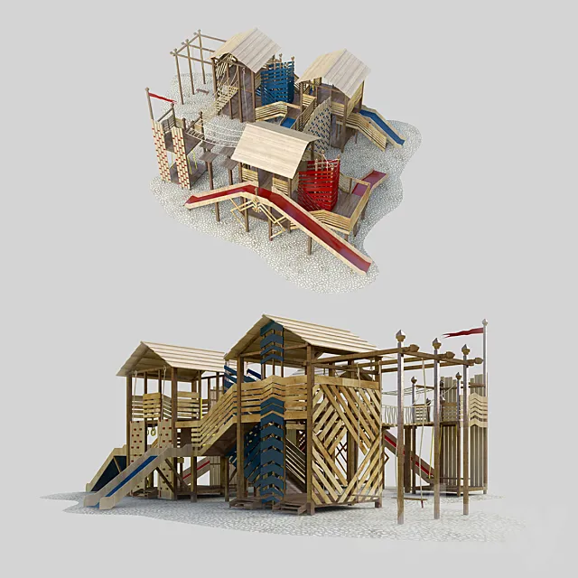 Playground 3DModel Playground 3DModel