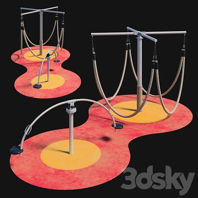 Playground for children 3D Model Playground for children 3D Model