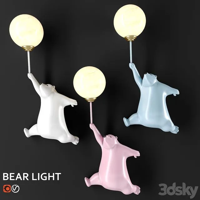Playlighting BEAR LIGHT 3D Model Playlighting BEAR LIGHT 3D Model