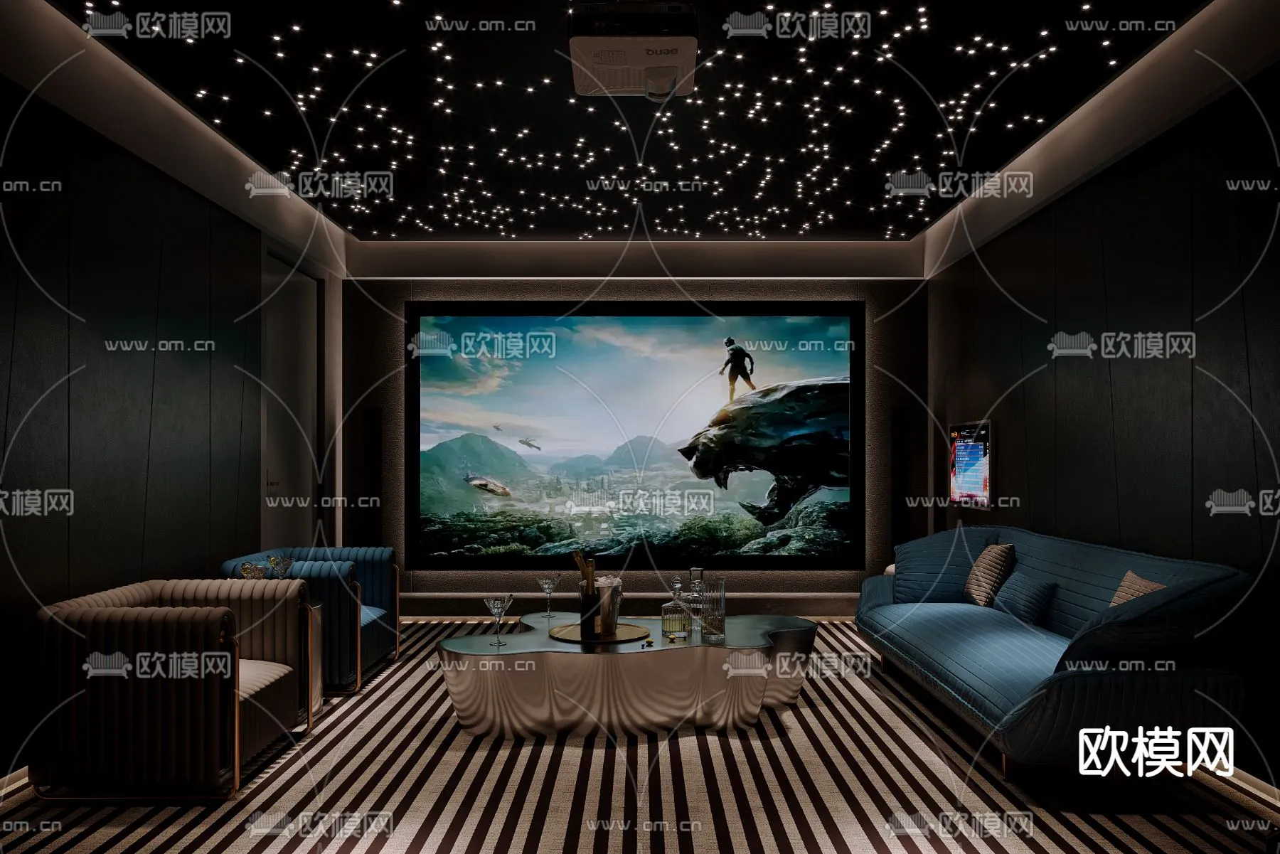 PLAYROOM – CORONA – 3D MODEL – 1579