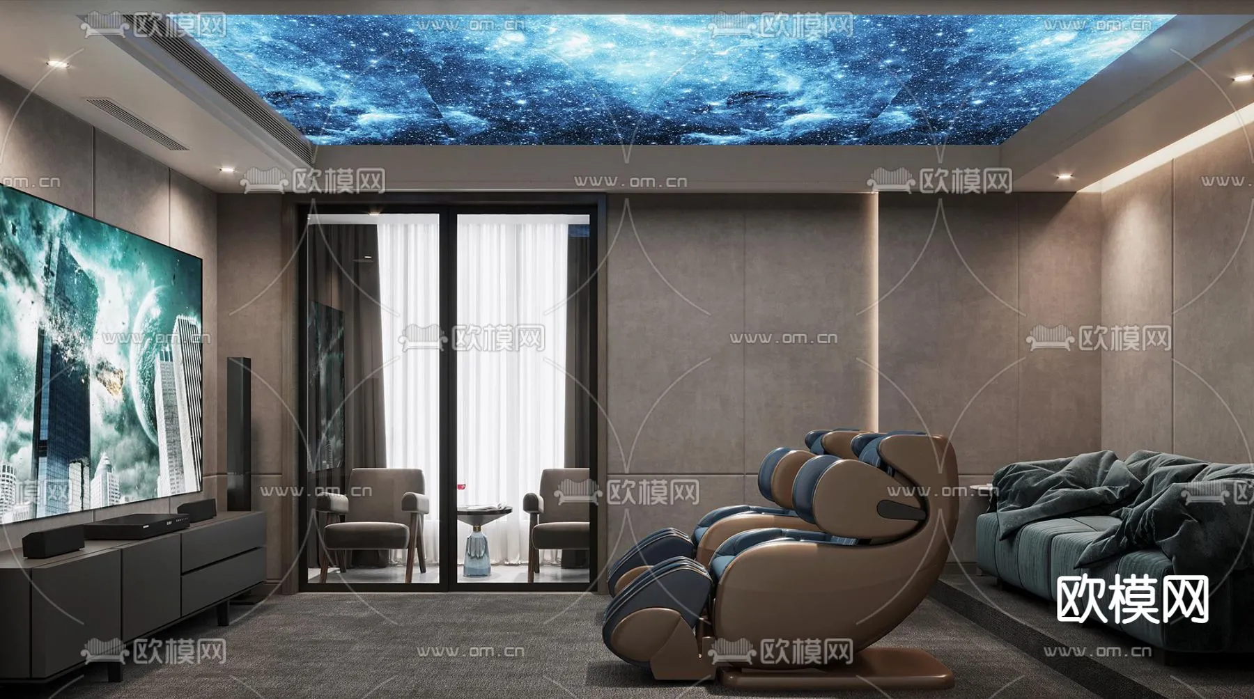 PLAYROOM – CORONA – 3D MODEL – 1580