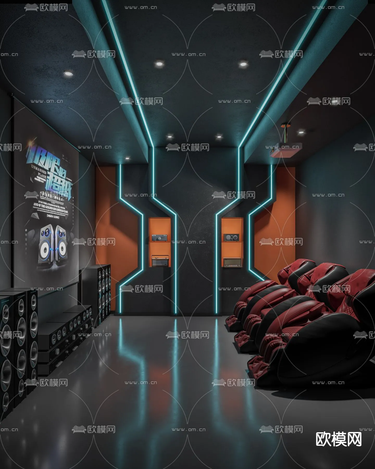 PLAYROOM – CORONA – 3D MODEL – 1596