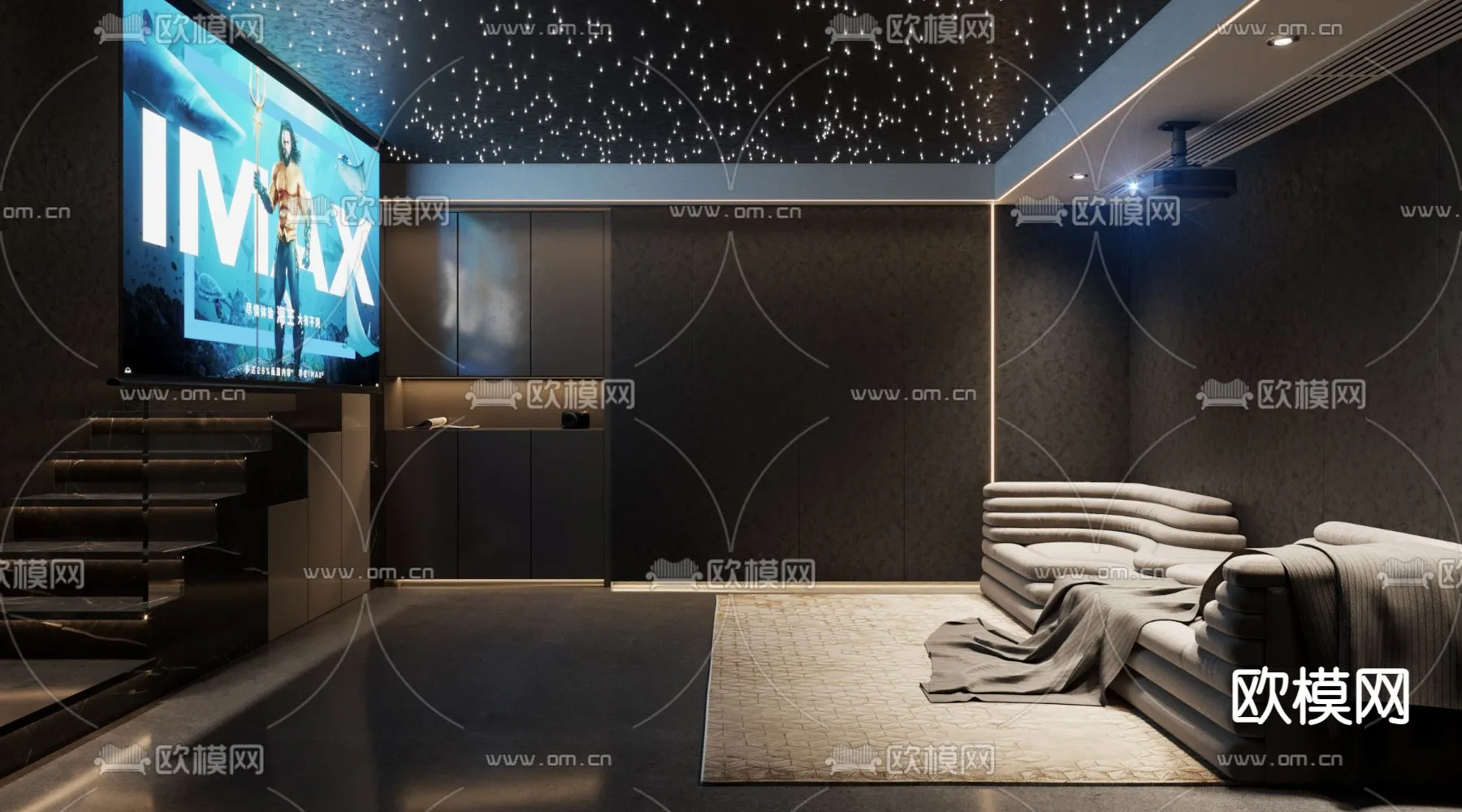 PLAYROOM – CORONA – 3D MODEL – 1602