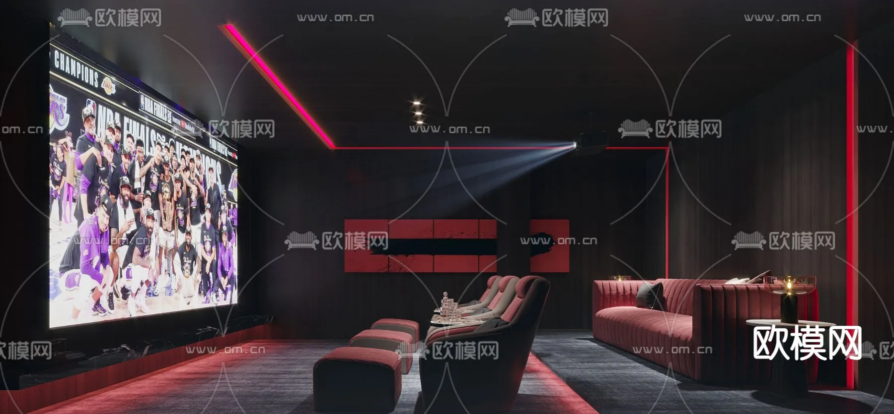 PLAYROOM – CORONA – 3D MODEL – 1604