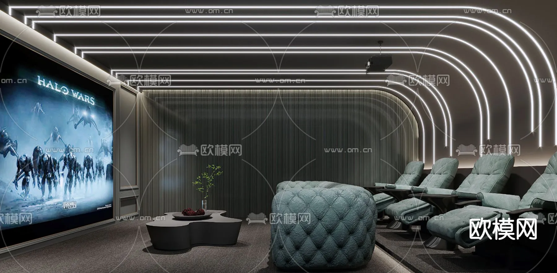 PLAYROOM – CORONA – 3D MODEL – 1605