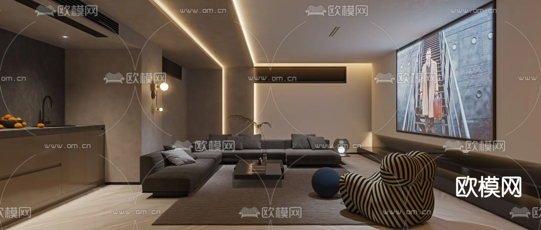 PLAYROOM – CORONA – 3D MODEL – 1612