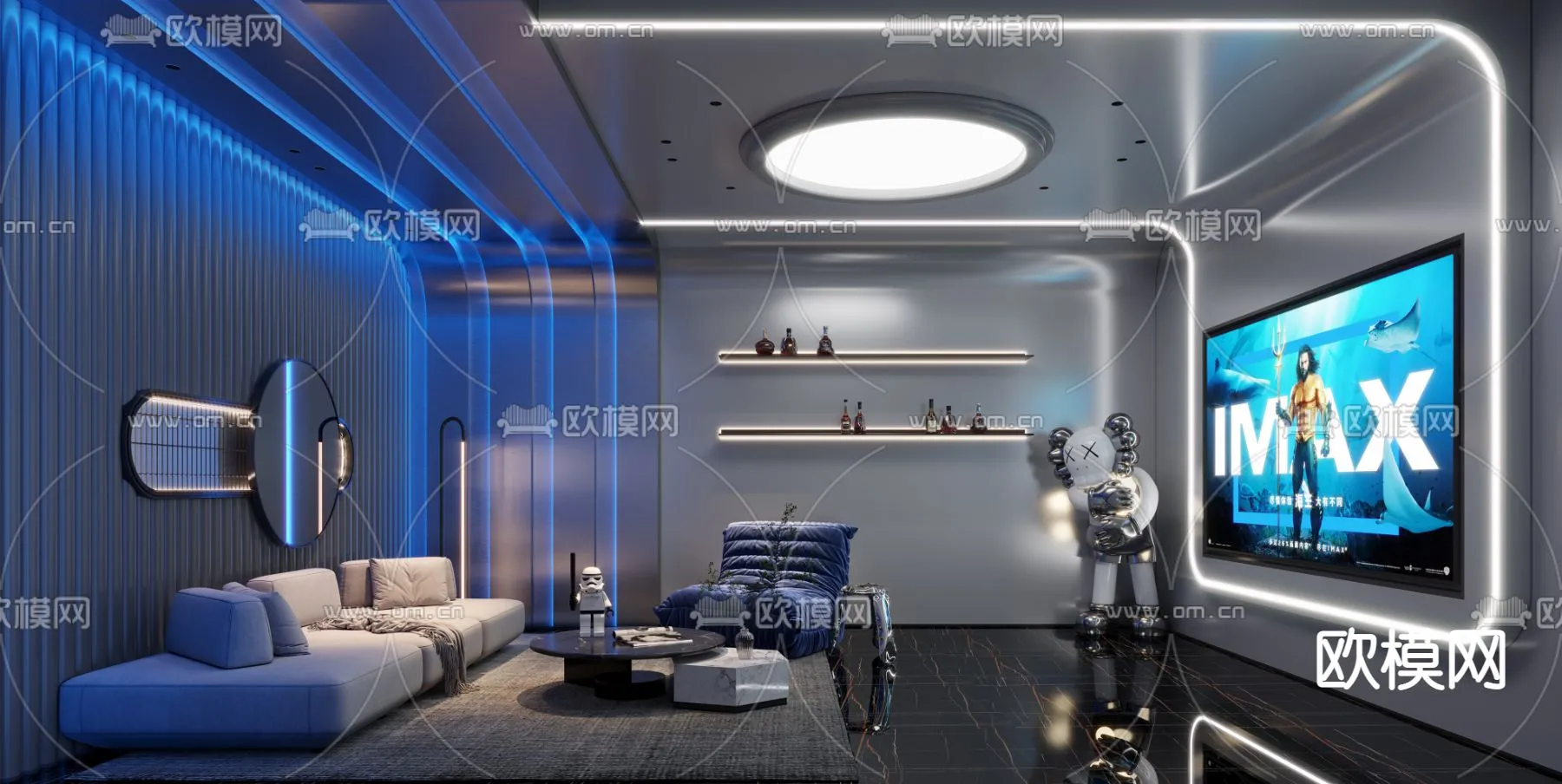 PLAYROOM – CORONA – 3D MODEL – 1621