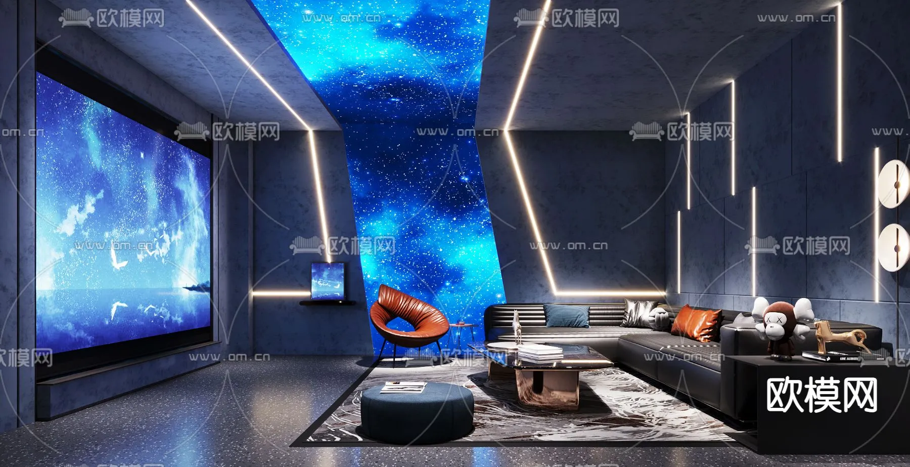 PLAYROOM – CORONA – 3D MODEL – 1625