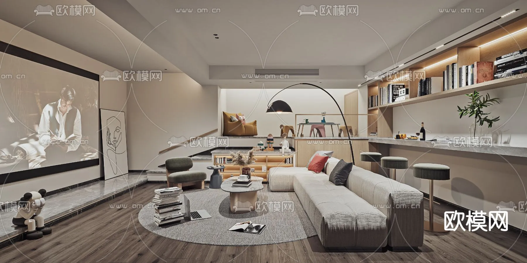 PLAYROOM – CORONA – 3D MODEL – 1632