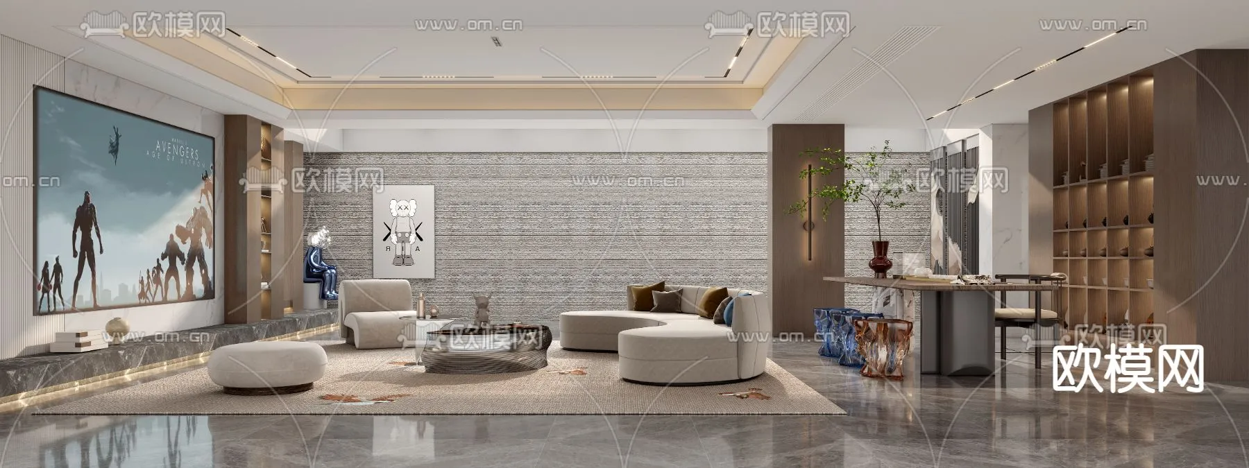 PLAYROOM – CORONA – 3D MODEL – 1640