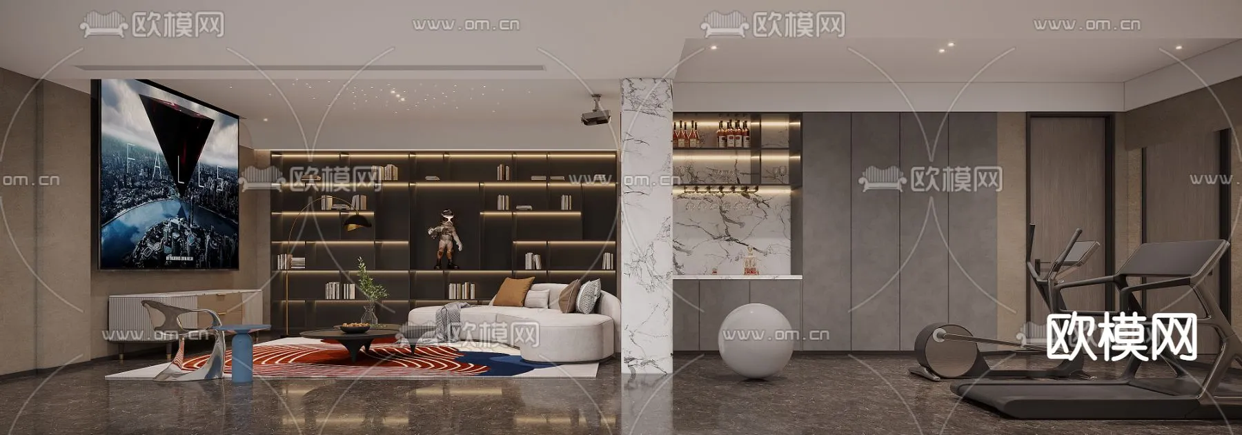 PLAYROOM – CORONA – 3D MODEL – 1647