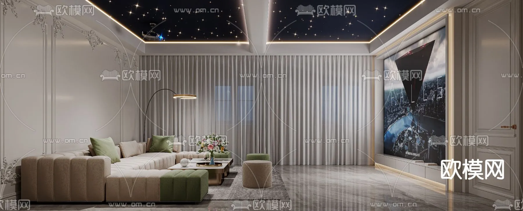 PLAYROOM – CORONA – 3D MODEL – 1669