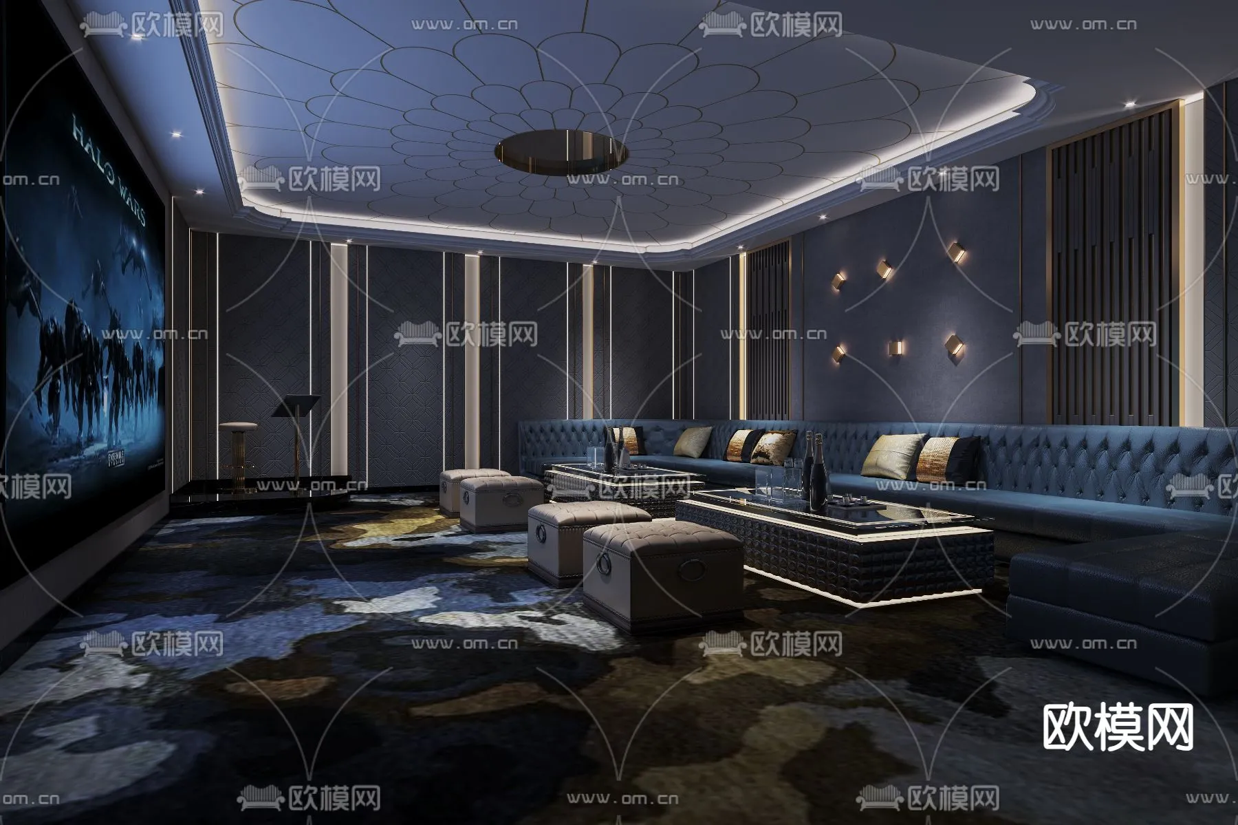 PLAYROOM – CORONA – 3D MODEL – 1671