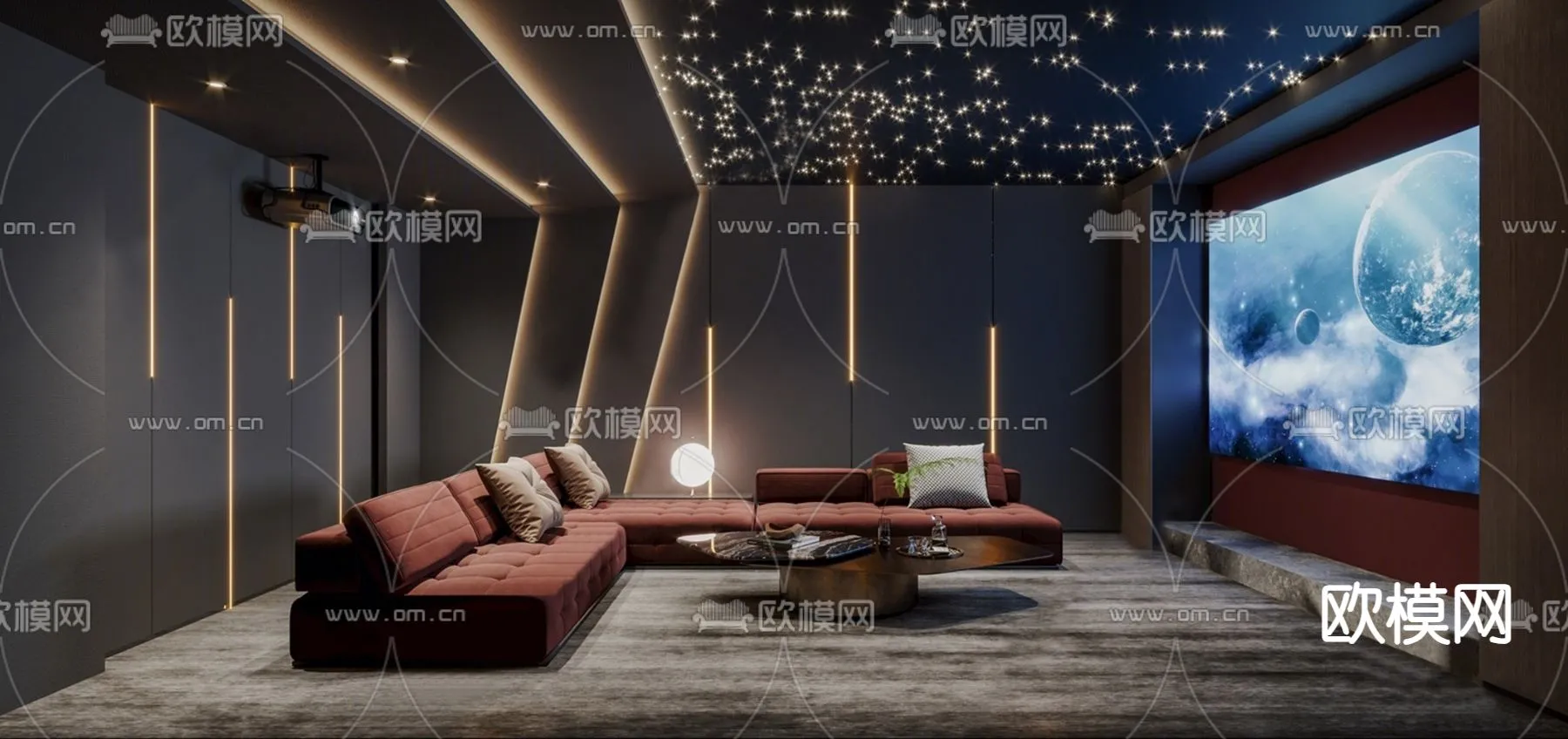 PLAYROOM – CORONA – 3D MODEL – 1672