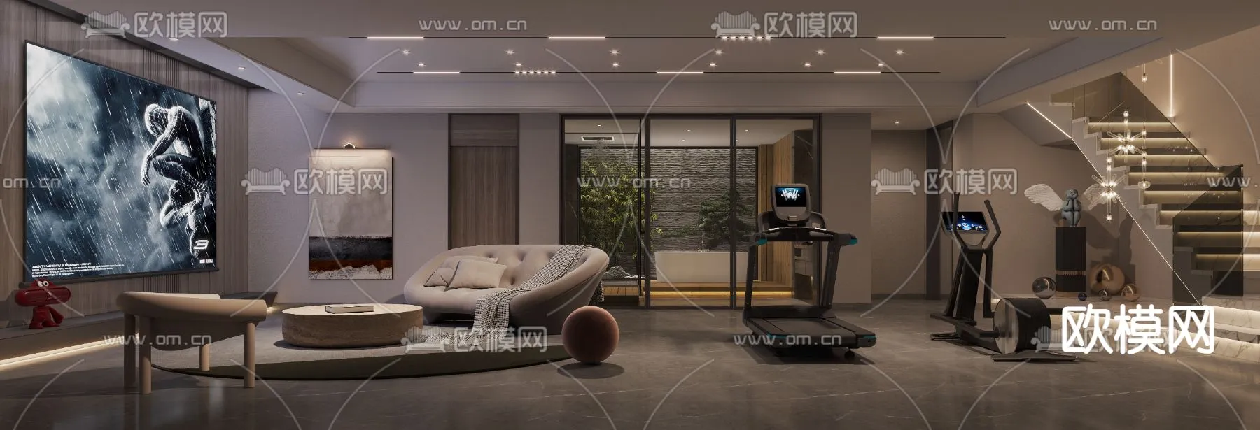 PLAYROOM – CORONA – 3D MODEL – 1673