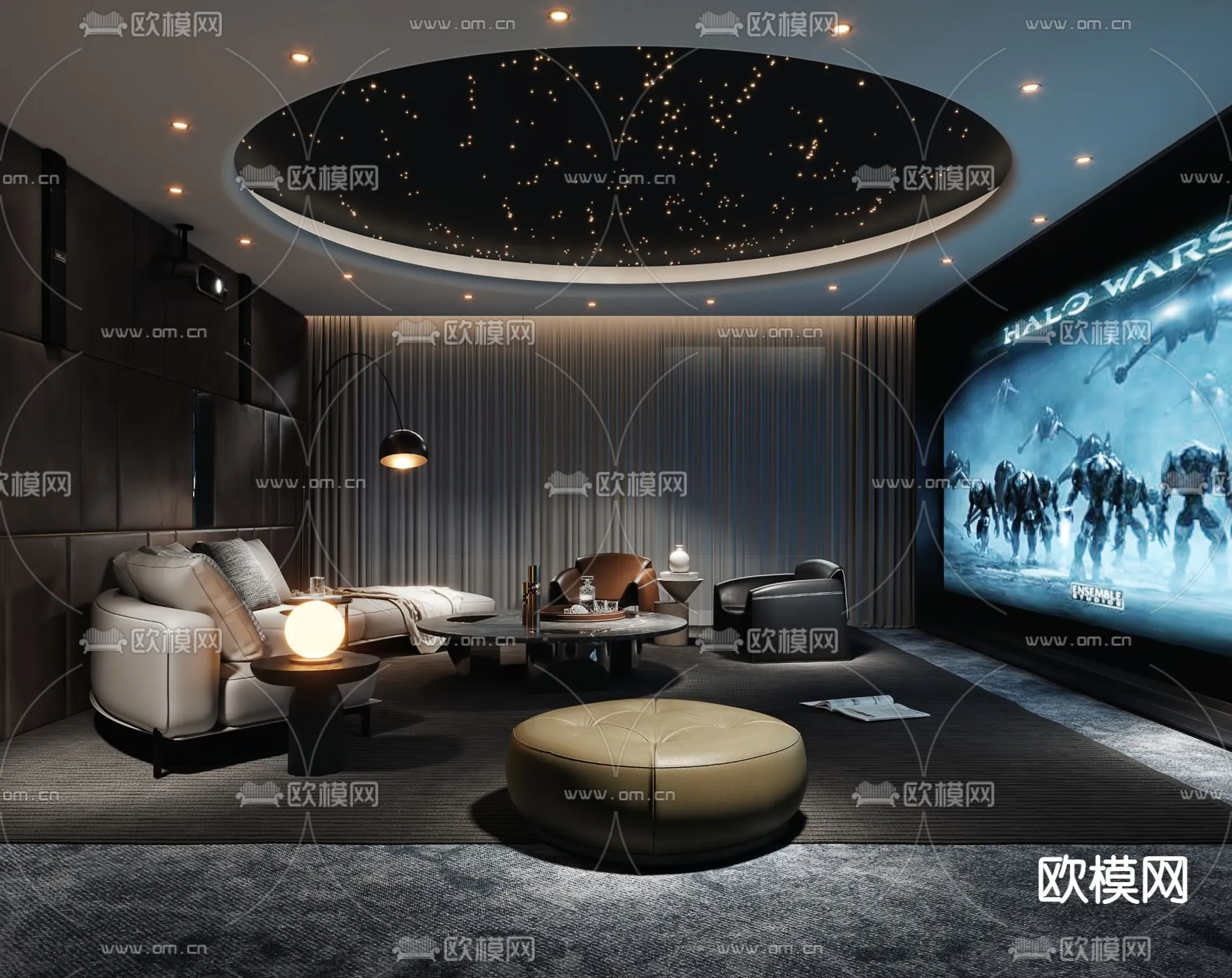 PLAYROOM – CORONA – 3D MODEL – 1675