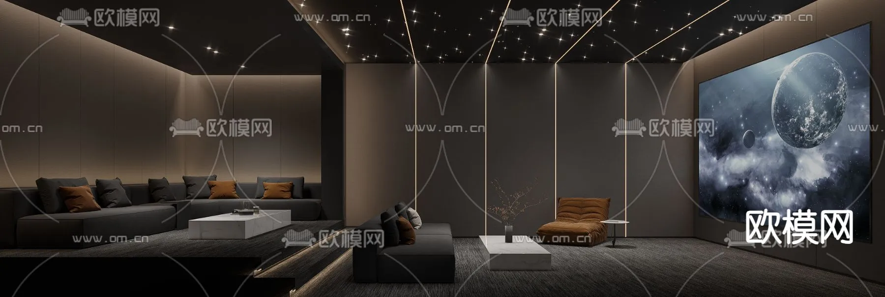 PLAYROOM – CORONA – 3D MODEL – 1677