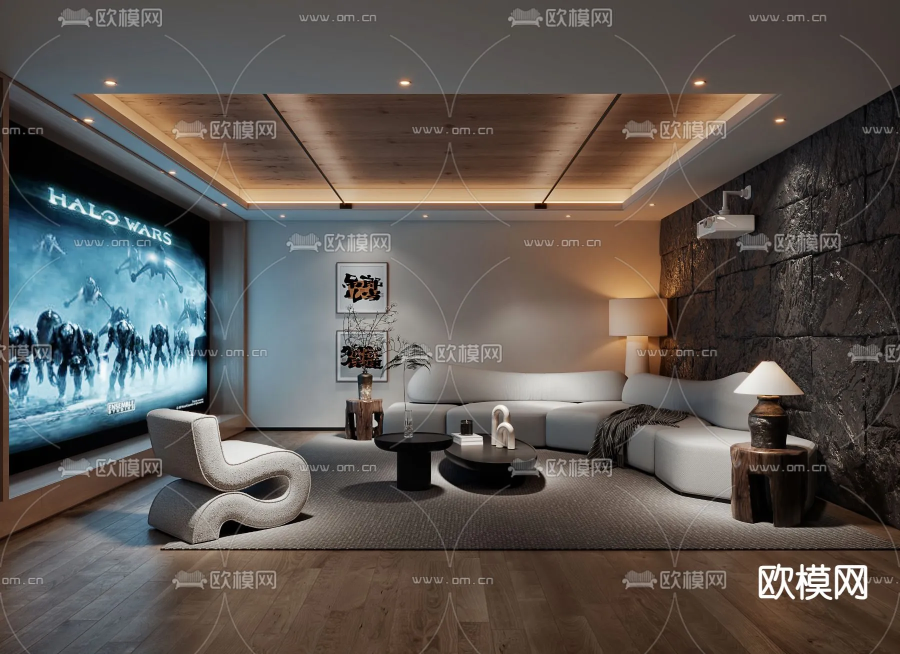 PLAYROOM – CORONA – 3D MODEL – 1683