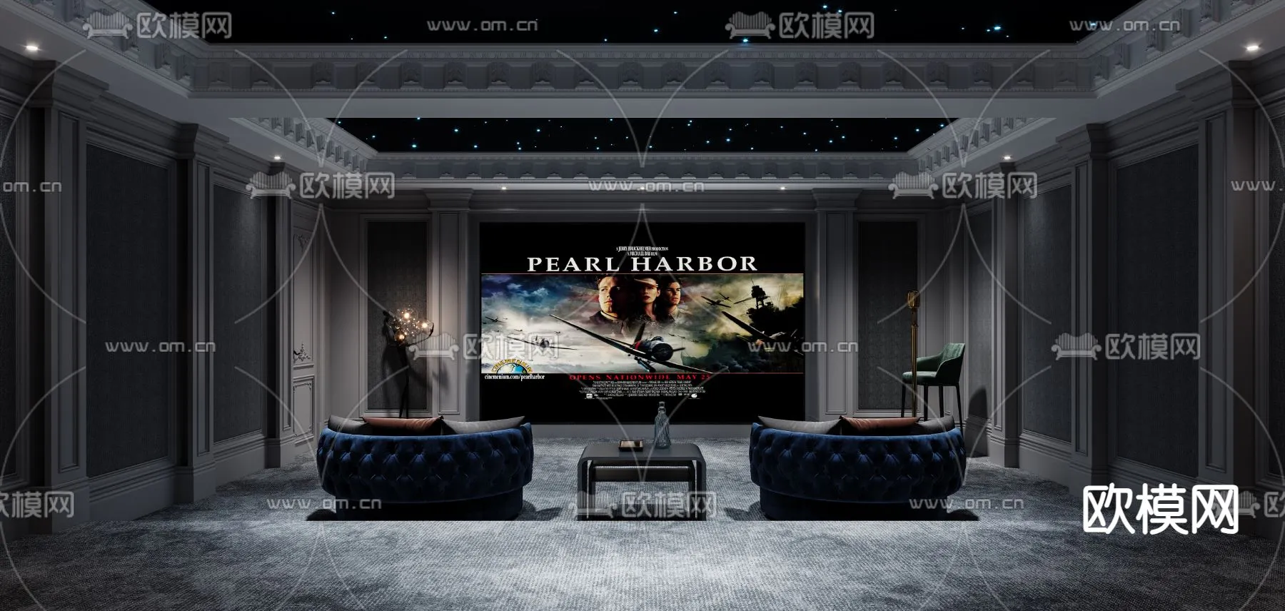 PLAYROOM – CORONA – 3D MODEL – 1685