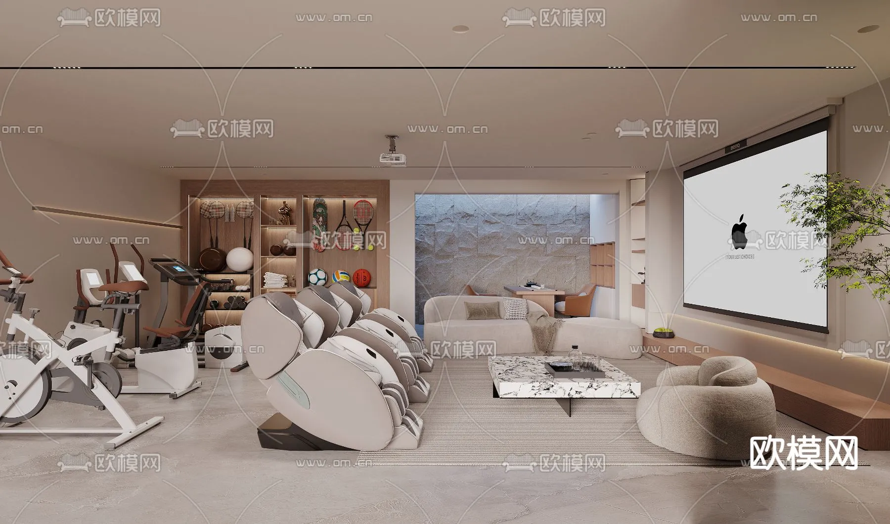 PLAYROOM – CORONA – 3D MODEL – 1691