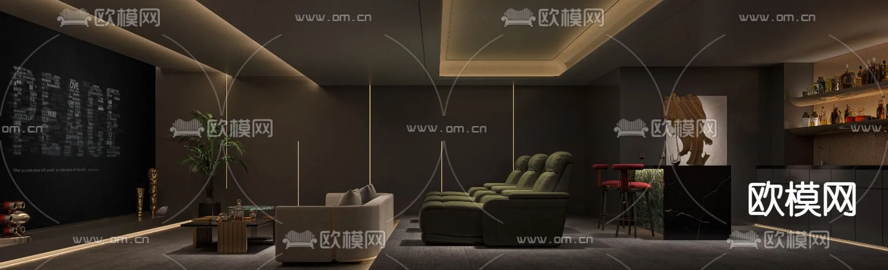 PLAYROOM – CORONA – 3D MODEL – 1693