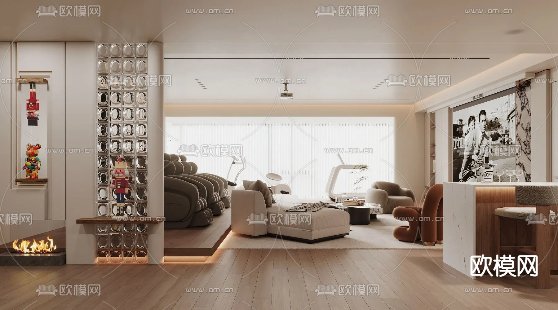 PLAYROOM – CORONA – 3D MODEL – 1694