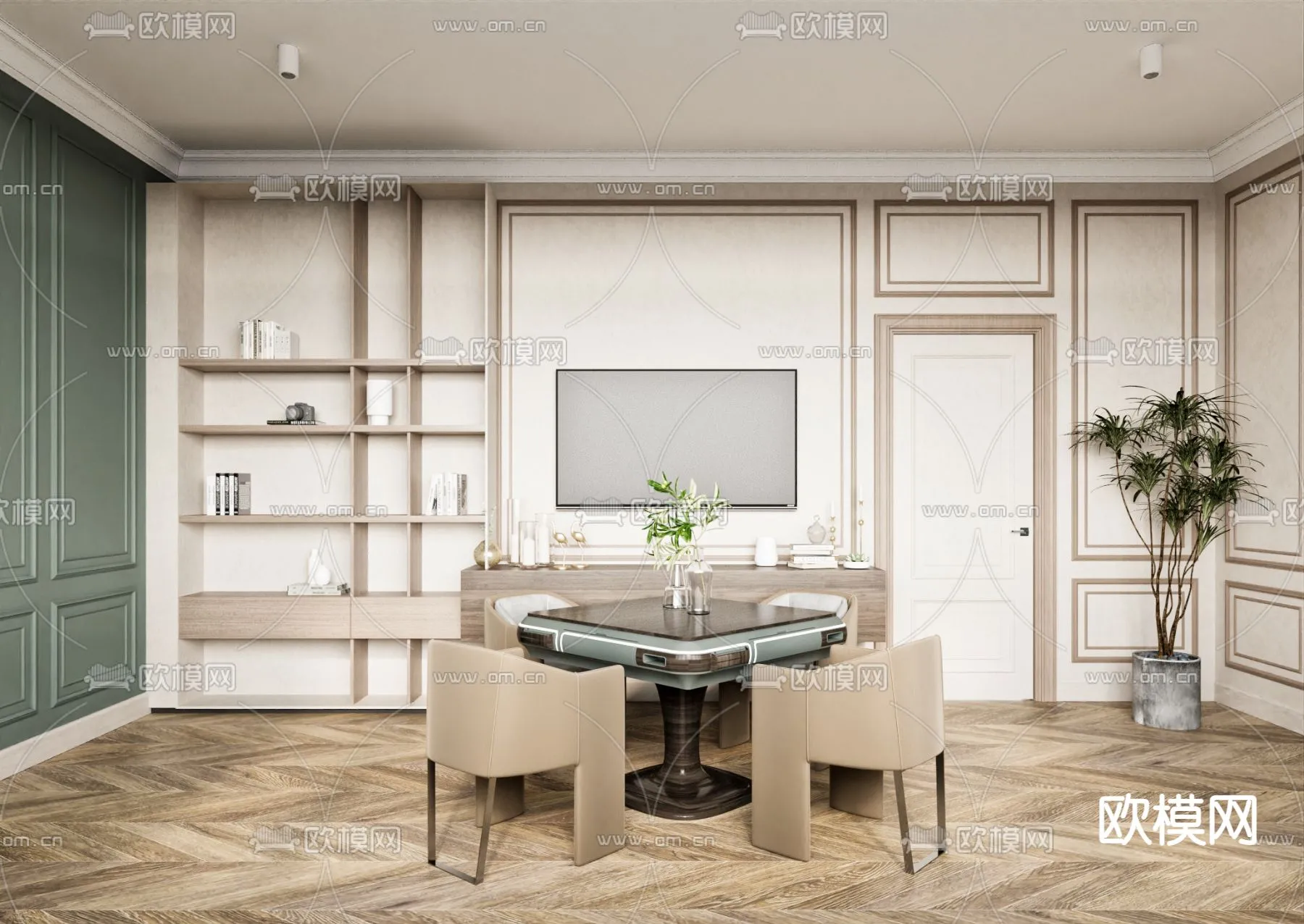 PLAYROOM – CORONA – 3D MODEL – 814