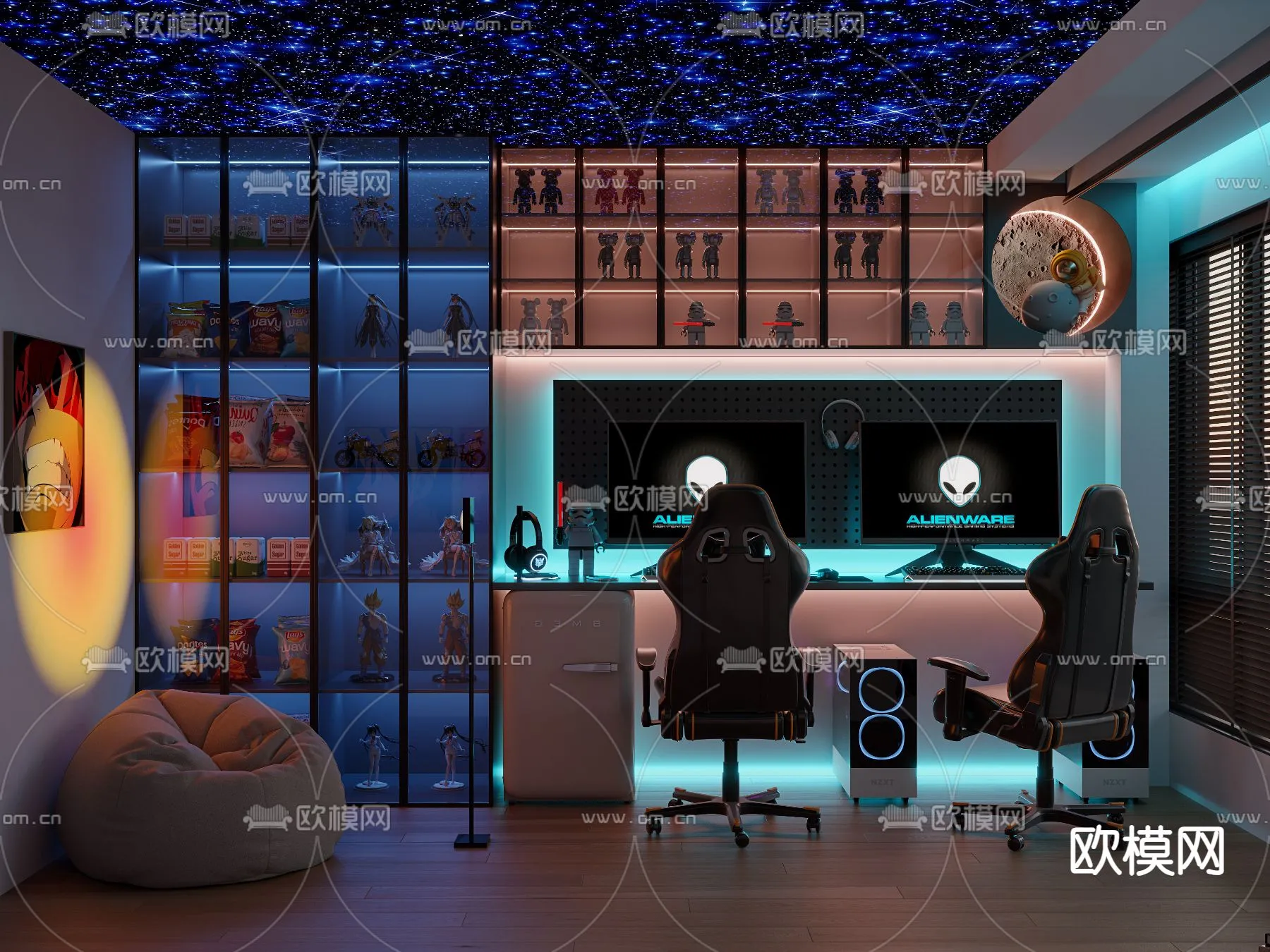 PLAYROOM – CORONA – 3D MODEL – 820