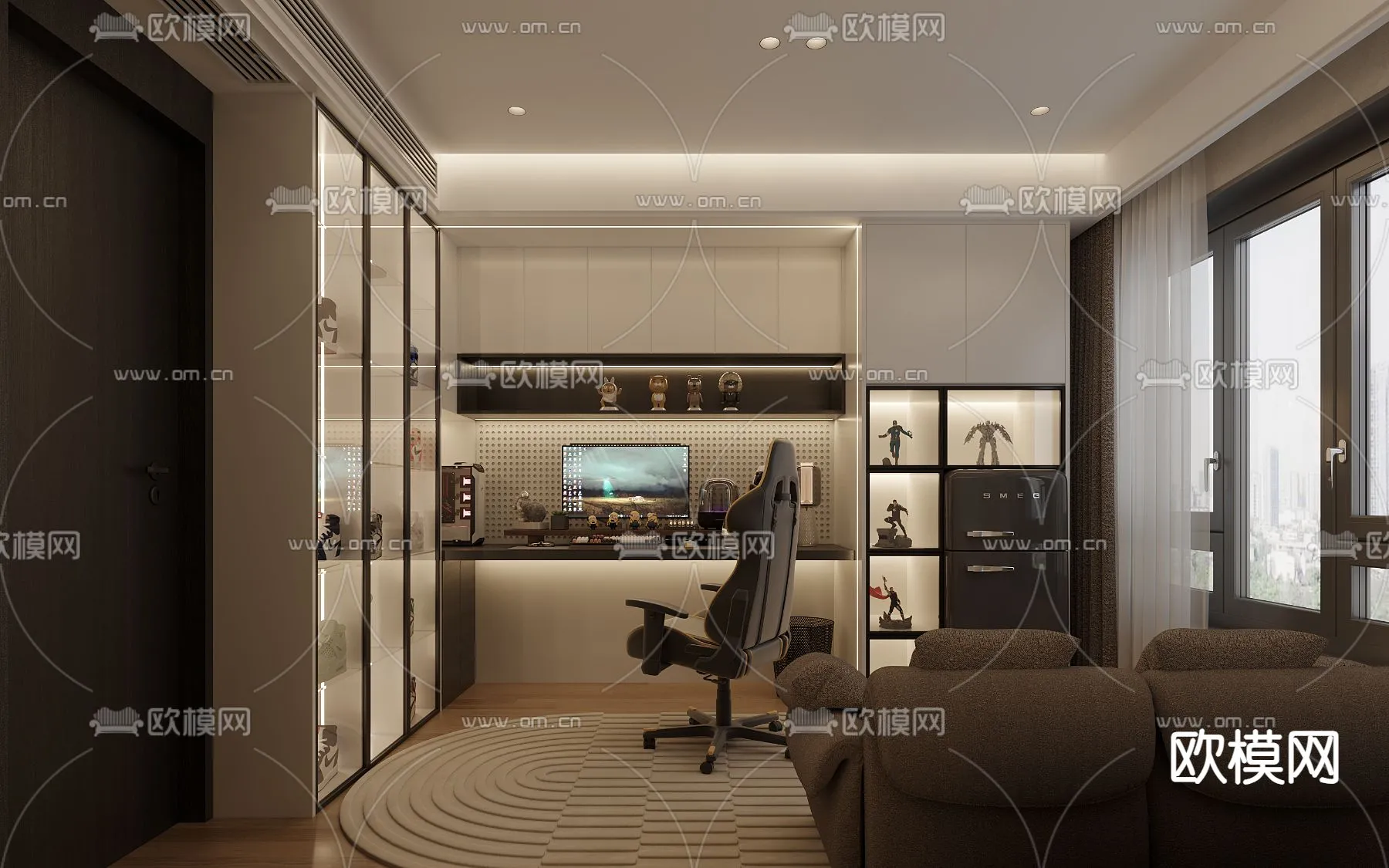 PLAYROOM – CORONA – 3D MODEL – 827